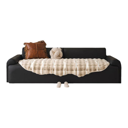 HKM-120723 Thick Plush Irregular Sofa Cushion for Autumn and Winter – Mediterranean Style Dust Cover
