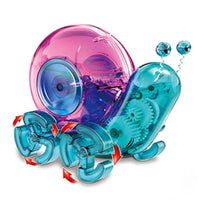 HKM-120915 Solar-Powered DIY Snail Orangutan Robot Toy for Kids Ages 3 and Up