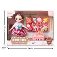 HKM-121491 Doll Playhouse Gift Set for Girls - Educational Toys for Ages 0-14