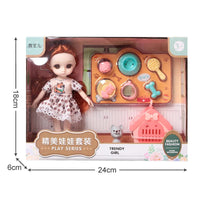 HKM-121491 Doll Playhouse Gift Set for Girls - Educational Toys for Ages 0-14