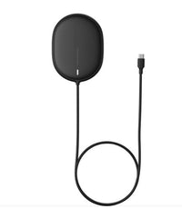 HKM-121555 Double Circle Infinite Rotation Wireless Charger - 12V, 3000mA Lithium Battery, Available in Black, White, Blue