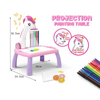 HKM-121619 Kid-Friendly Drawing Projector Board for Creative Painting Fun