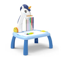 HKM-121619 Kid-Friendly Drawing Projector Board for Creative Painting Fun