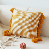 HKM-121619 Modern Minimalist Cat Embroidered Cushion - Available in Various Styles and Sizes