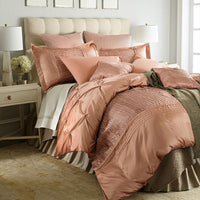HKM-121811 Cotton Wedding Set with Elegant Decoration for 1.5m to 2.0m Beds - 4-Piece Collection