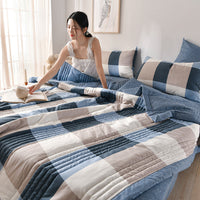 HKM-121811 Machine Washable Cotton Summer Blanket with Airable Cover - Multiple Sizes Available