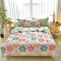 HKM-121811 Machine Washable Cotton Summer Blanket with Airable Cover - Multiple Sizes Available