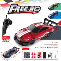 HKM-121811 Remote Control Drift Car 2.4G 1/14 Scale Electric Four Wheel Drive 20km/h for Indoor and Outdoor Use