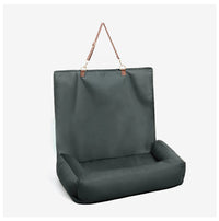 HKM-122003 Portable Detachable and Washable Pet Mat for Cars - Minimalist Design in Green, Gray, and Blue