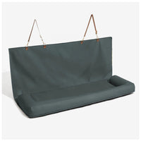 HKM-122003 Portable Detachable and Washable Pet Mat for Cars - Minimalist Design in Green, Gray, and Blue