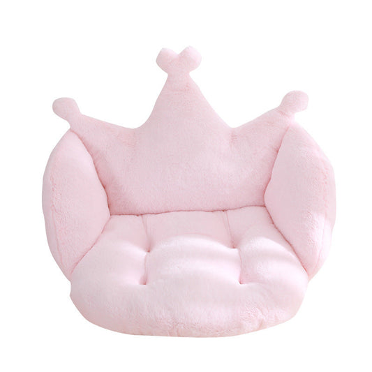 HKM-122195 Imitation Rabbit Plush Floor Lazy Mat - Modern Cushion for Living Room, Bedroom, and More