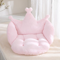 HKM-122195 Imitation Rabbit Plush Floor Lazy Mat - Modern Cushion for Living Room, Bedroom, and More