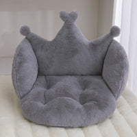 HKM-122195 Imitation Rabbit Plush Floor Lazy Mat - Modern Cushion for Living Room, Bedroom, and More