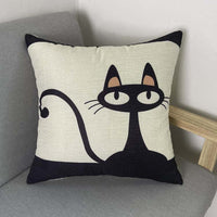 HKM-122259 Cartoon Cushion Pillow with 350g Non-Woven Core - 45x45cm Size