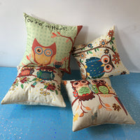 HKM-122259 Cartoon Cushion Pillow with 350g Non-Woven Core - 45x45cm Size