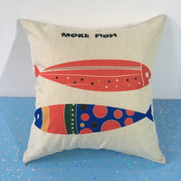 HKM-122259 Cartoon Cushion Pillow with 350g Non-Woven Core - 45x45cm Size