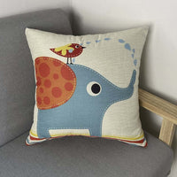 HKM-122259 Cartoon Cushion Pillow with 350g Non-Woven Core - 45x45cm Size