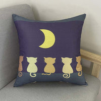 HKM-122259 Cartoon Cushion Pillow with 350g Non-Woven Core - 45x45cm Size