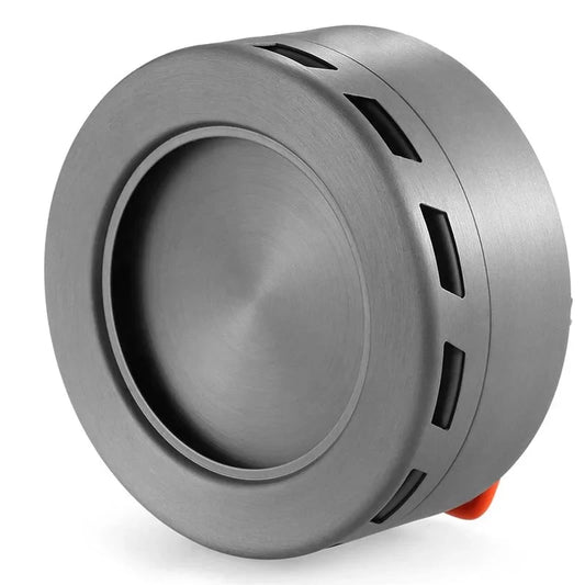 KTX-122323 Ultralight Portable Camping Kettle for Outdoor Cooking - 15x6.8cm Aluminium Teapot