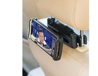 HKM-122323 Universal Car Phone Holder for Rear Seat - Snap-in Mount for iPad and Tablets for Navigation and Viewing