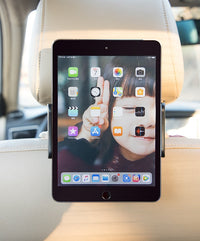 HKM-122323 Universal Car Phone Holder for Rear Seat - Snap-in Mount for iPad and Tablets for Navigation and Viewing
