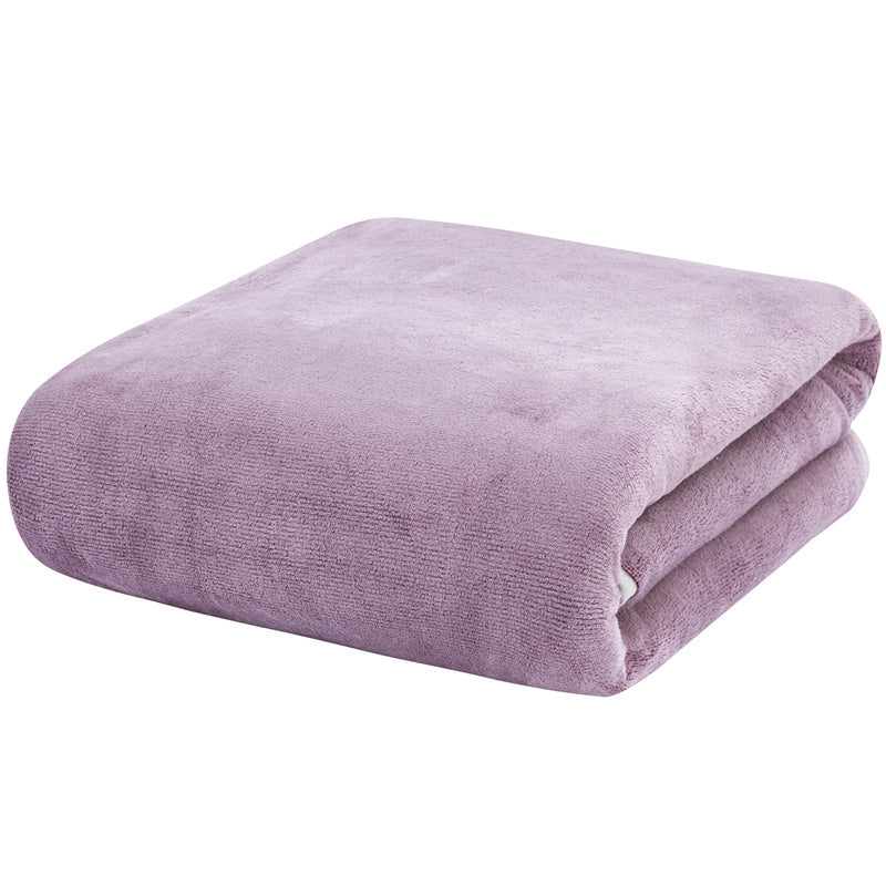 HKM-122387 Large Absorbent Quick-Drying Lint-Resistant Cotton Towel in Various Solid Colors and Sizes