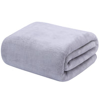 HKM-122387 Large Absorbent Quick-Drying Lint-Resistant Cotton Towel in Various Solid Colors and Sizes