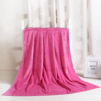 HKM-122387 Large Absorbent Quick-Drying Lint-Resistant Cotton Towel in Various Solid Colors and Sizes