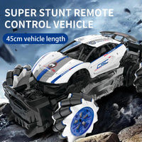 HKM-122387 Large Size 1:8 Drift RC Stunt Car - 360 Rotating Remote Control Racing Vehicle for Indoor-Outdoor Fun