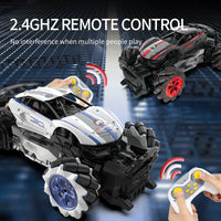 HKM-122387 Large Size 1:8 Drift RC Stunt Car - 360 Rotating Remote Control Racing Vehicle for Indoor-Outdoor Fun
