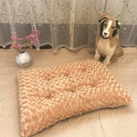 HKM-122515 Rose Plush Pet Mat Plush Cat And Dog Mat