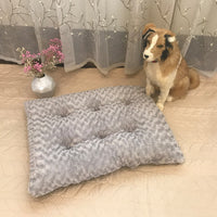 HKM-122515 Rose Plush Pet Mat Plush Cat And Dog Mat