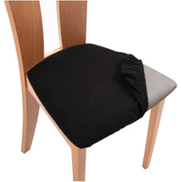 HKM-122515 Square Chair Cushion Cover in Various Colors, Made from 90% Polyester and 10% Spandex - Modern Pineapple Grid Design