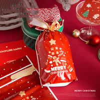 HKM-122579 Christmas Decoration Scene Sticker Set with Mugs, Straws, Pockets, and LED Lights