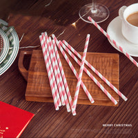 HKM-122579 Christmas Decoration Scene Sticker Set with Mugs, Straws, Pockets, and LED Lights