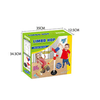 HKM-122771 Kids Limbo Hop Game - Outdoor Family Fun Toy for Ages 2 to 7