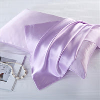 HKM-123027 Mulberry Silk Zipper Pillowcase - Breathable, Sweat-Absorbent, Modern Design