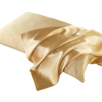 HKM-123027 Mulberry Silk Zipper Pillowcase - Breathable, Sweat-Absorbent, Modern Design