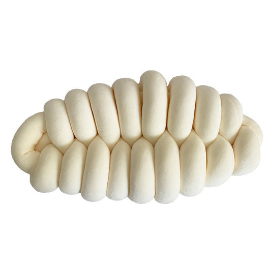 HKM-123091 Solid Color Spandex Woven Cushion Pillow - 45x25CM, Available in Multiple Colors