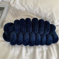 HKM-123091 Solid Color Spandex Woven Cushion Pillow - 45x25CM, Available in Multiple Colors