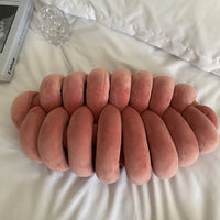 HKM-123091 Solid Color Spandex Woven Cushion Pillow - 45x25CM, Available in Multiple Colors