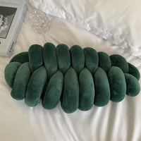 HKM-123091 Solid Color Spandex Woven Cushion Pillow - 45x25CM, Available in Multiple Colors