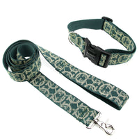 HKM-123155 Adjustable Nylon Dog Leash with Chest Harness for Medium and Small Dogs - 1.5m Traction Rope and Various Sizes