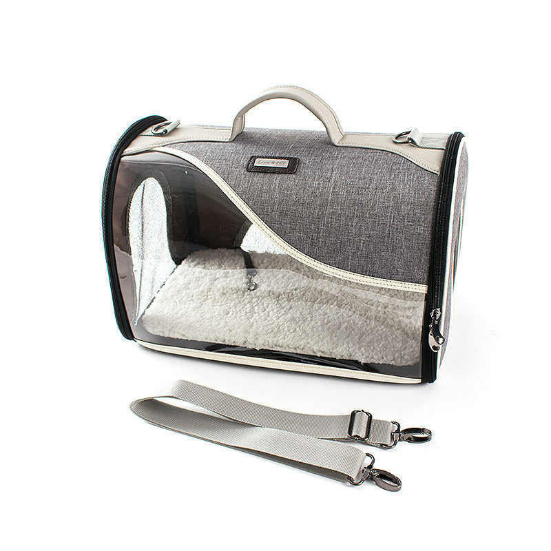 HKM-123155 Breathable Cat Travel Bag - Comfortable and Versatile Carrier for Outdoor Adventures
