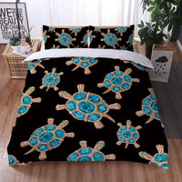 HKM-123283 Turtle Quilt Cover Set with Digital Print Design in Various Sizes