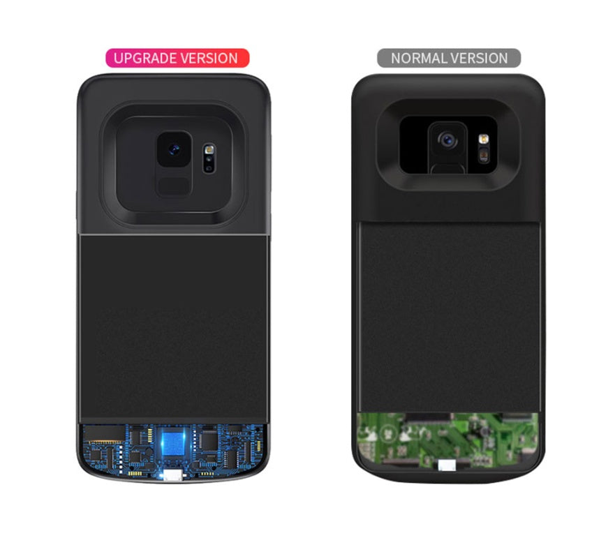 HKM-123347 Wireless Battery Charging Case for Large Capacity Mobile Power with Integrated Protection—Compatible with S8/S9 Model