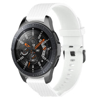 HKM-123475 Galaxy Watch 42mm Compatible Diamond Particle Silicone Strap - Various Colors Available