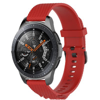HKM-123475 Galaxy Watch 42mm Compatible Diamond Particle Silicone Strap - Various Colors Available