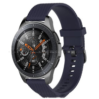 HKM-123475 Galaxy Watch 42mm Compatible Diamond Particle Silicone Strap - Various Colors Available