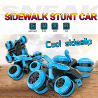 HKM-123539 Remote Control Stunt Car with 6CH Deflection and Flip Features, 2.4G Radio Control Toy for All Ages